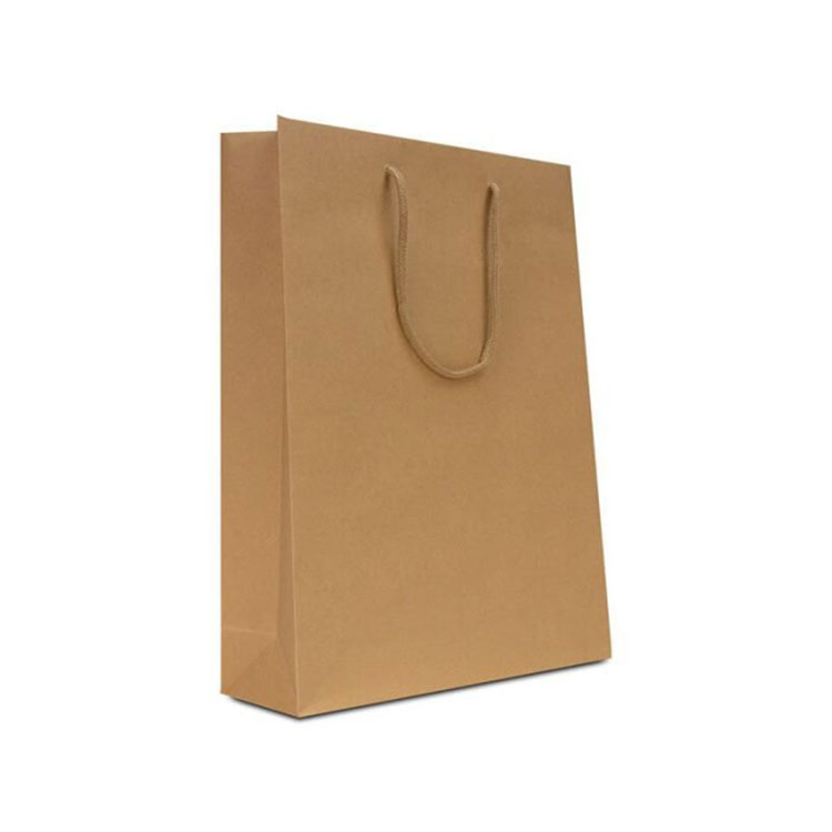 Kraft papierowa torba z uchwytem liny